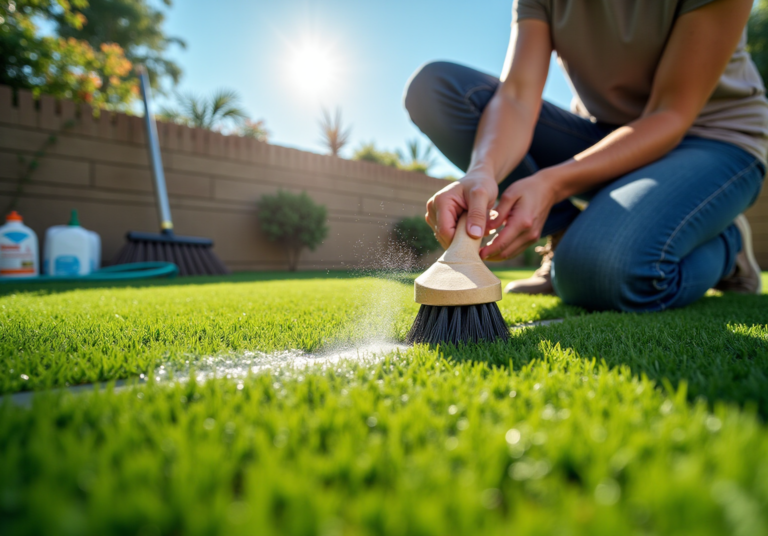4 Best Practices for Maintaining Artificial Grass Products at Home