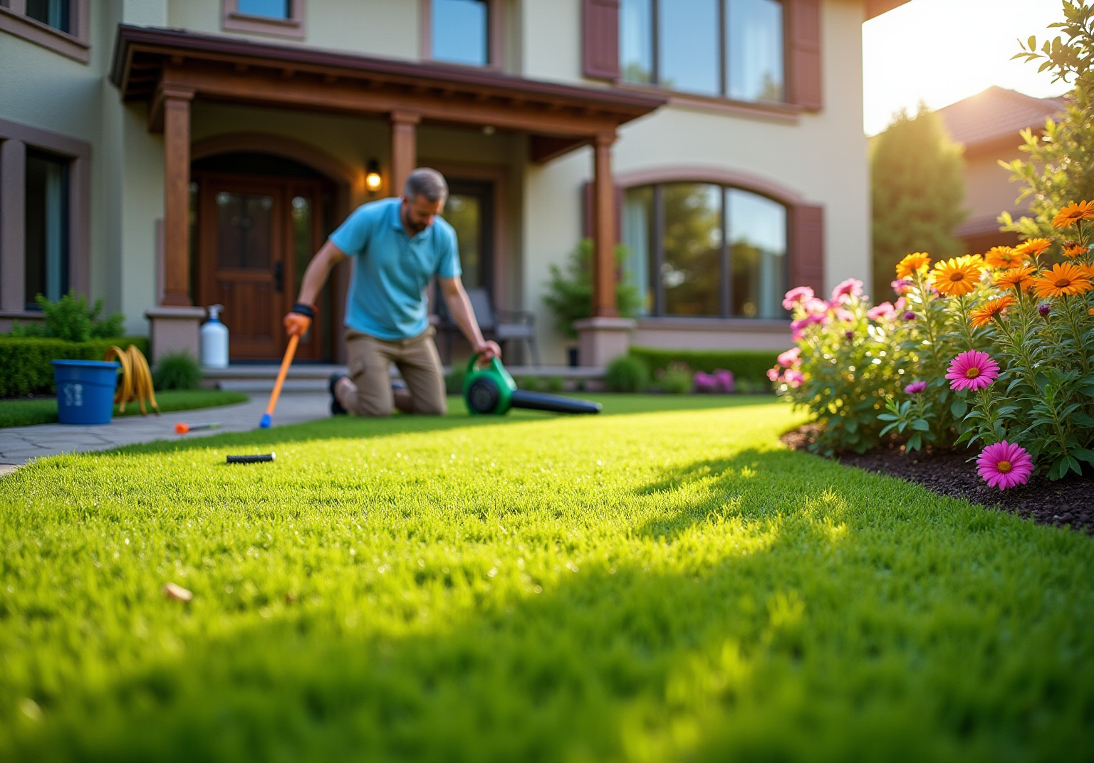 4 Essential Tips for Effective Artificial Lawn Maintenance