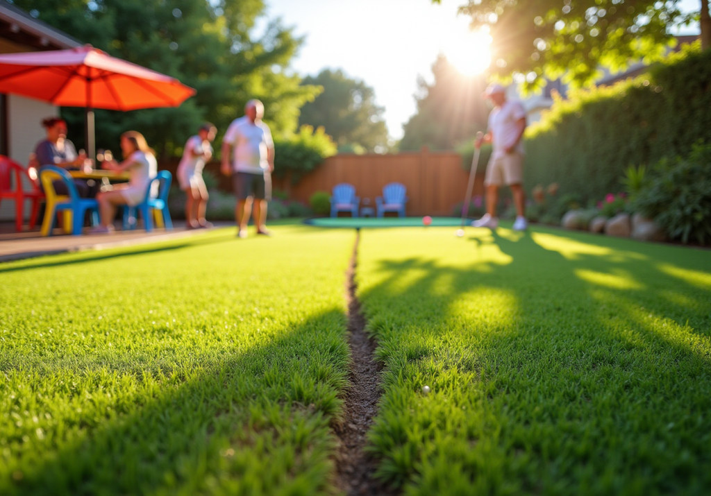 Compare Golf Artificial Grass and Natural Turf for Your Home
