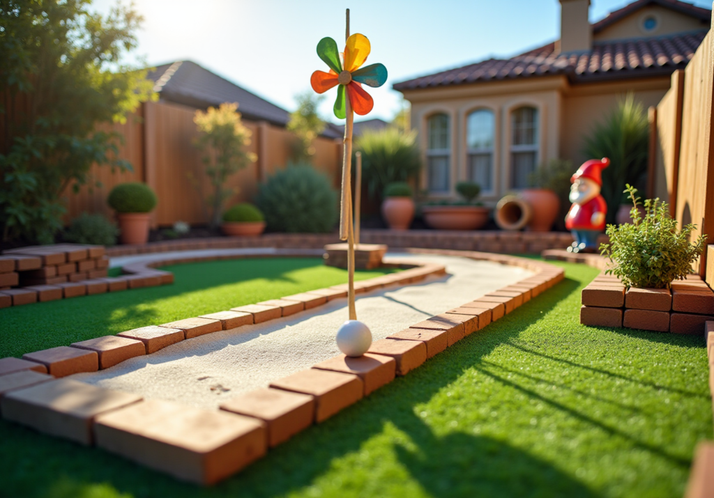 Create Your Backyard Miniature Golf Course in 4 Easy Steps